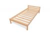 Single wooden bed