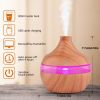 Dropshipping Wood Electric Essential Oil Diffuser 300ml