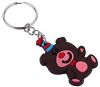 Gifts OEM Silicone Soft PVC Keyring Rubber 3D Keychain Key Chain