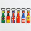 2D 3D Custom Soft PVC Metal Beer Rubber Fridge Magnet Bottle Opener