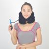 Inflatable cervical collar neck support collar