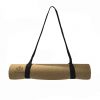 Custom Printed Eco Friendly Biodegradable Non-slip Organic Cork Yoga Mat