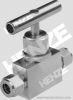 BW SW Ferrule NPT Threaded Angle 3Way Needle Valve With Nipple