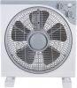 12 Inch 30cm Pedestal Table Box Fan with Grey Portable Kyt30-01