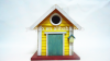 Handmade Christmas gift wooden crafts bird house