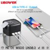 Libower 220V AC power bank case portable waterproof 30000mAh DC output solar mobile charger power bank for smart phone