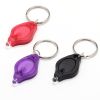 LED luminous key chain, UV light key ring, creative promotional gifts, customizable LOGO