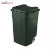 High quality rotational molding plastic rubbish wheel bin