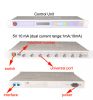 Battery cycler life test equipment of 2 current ranges and 8 channels