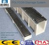 Polymer concrete drainage channel