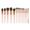 Drop Shipping Makeup Brushes Set 12 pcs/lot Eye Shadow Blending Eyeliner Eyelash Eyebrow Brushes For Makeup