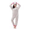 Wholesale Adult Pajamas Custom Sexy Onesie Adult Yellow Star Unicorn Kigurumi Flannel Women Pajamas Kigurumi Onesie Pajamas