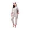 Wholesale Adult Pajamas Custom Sexy Onesie Adult Yellow Star Unicorn Kigurumi Flannel Women Pajamas Kigurumi Onesie Pajamas