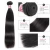 Lolly Brazilian Straight Wave Hair 4 Bundles With Ear To Ear Lace Frontal Closure