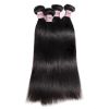 Lolly Brazilian Straight Wave Hair 4 Bundles With Ear To Ear Lace Frontal Closure