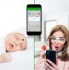 Icooling Accurate, Bluetooth, Smart Thermometer, Continuously Temperature Monitor, Soft Wearable Thermometer with Ios and Android Mobile Fever Alerts for Baby