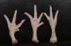 chicken feet processed