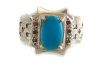 Silver ring turquoise ...