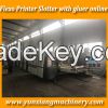 Flexo printer slotter die cutter with folder gluer machine