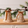 Authentic Vietnamese Woven Rattan Bell - Beautifully Handcrafted, Eco-Conscious Bell for Home & Garden