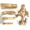 COFFEE WOOD CHEW TUG / NATURAL TOY FOR STRONG CHEWERS / MADE IN VIETNAM