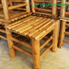 NATURAL BAMBOO STOOL / HANDCRAFTED AND DURABLE / MADE IN VIETNAM