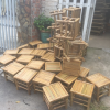 NATURAL BAMBOO STOOL / HANDCRAFTED AND DURABLE / MADE IN VIETNAM