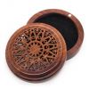 WOODEN INCENSE HOLDER BOX / FILLED WITH AGARWOOD AROMA / MADE IN VIETNAM