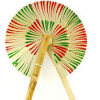 ECO BAMBOO HAND FAN / ROUND DESIGN FOR PERFECT COOLING / MADE IN VIETNAM