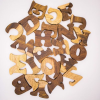 ECO-FRIENDLY WOOD ABC LETTERS / PERFECT FOR KIDS / MADE IN VIETNAM