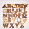 ECO-FRIENDLY WOOD ABC LETTERS / PERFECT FOR KIDS / MADE IN VIETNAM