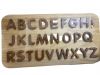 WOOD ALPHABET PUZZLE / CREATIVE LEARNING / MADE IN VIETNAM