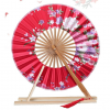 ECO BAMBOO HAND FAN / ROUND DESIGN FOR PERFECT COOLING / MADE IN VIETNAM