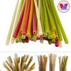 ECO-FRIENDLY RICE DRINKING STRAWS / BIODEGRADABLE & SUSTAINABLE / AFFORDABLE BULK PRICES / MADE IN VIETNAM 