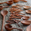 ECO-FRIENDLY WOODEN SPOONS / NATURAL TEXTURE & ERGONOMIC DESIGN / FACTORY-DIRECT BULK SUPPLY / MADE IN VIETNAM 