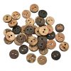 ECO-FRIENDLY AND STYLISH NATURAL COCONUT SHELL BUTTONS / HANDMADE WITH CARE / MADE IN VIETNAM