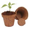 ECO-FRIENDLY COCONUT FIBER POTS / NATURAL PLANTERS FOR HOME GARDENING