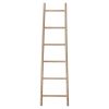 BAMBOO LADDER, MULTI-FUNCTIONAL, LIGHTWEIGHT, ECO-FRIENDLY, IDEAL FOR DISPLAYING PLANTS, ART, AND DECOR ITEMS