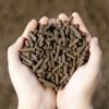 PURE VERMICOMPOST PELLETS, CREATED FROM FRESH EARTHWORMS, EXCELLENT FOR PLANT GROWTH AND SOIL IMPROVEMENT.