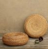 WATER HYACINTH OTTOMAN CUSHION, HANDCRAFTED, ECO-FRIENDLY, AND COMFORTABLE SEATING SOLUTION