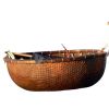 VIETNAMESE BAMBOO BOAT, HANDCRAFTED FROM FRESH BAMBOO AS A UNIQUE DECOR FOR MODERN HOMES, GARDENS AND OFFICES