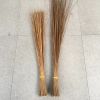 COCONUT BROOM STICKS NATURAL/HANDMADE LONG HANDLE SWEEPING TOOL HOME OFFICE