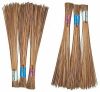 COCONUT BROOM STICKS NATURAL/HANDMADE LONG HANDLE SWEEPING TOOL HOME OFFICE