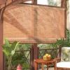 DECORATIVE BAMBOO CURTAIN / HAND-WOVEN / GREEN MATERIAL CHOICE