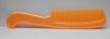 DETANGLED CURVED HANDLE PLASTIC COMB