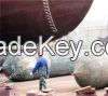 Ship launching rubber airbag lifting air bags