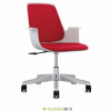 Modern Design Comfortable Plastic Study School Chair With Writing Pad