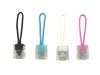 Transparent zipper pull