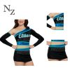 custom sexy youth girls sparkle hot cheerleading uniforms rhinestones