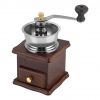 Coffee Bean Grinder Vintage Wooden Manual Hand Crank Ceramic Core Squeezer Pepper Herb Mill Mini Retro Household    PM121